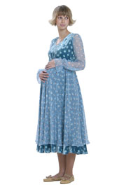 Нарядные платья для будущих мам от Насти Цветаевой